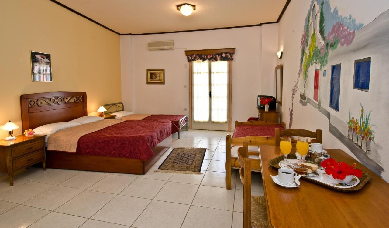 Zaneta Hotel & Apartments Нео-Клима Экстерьер фото