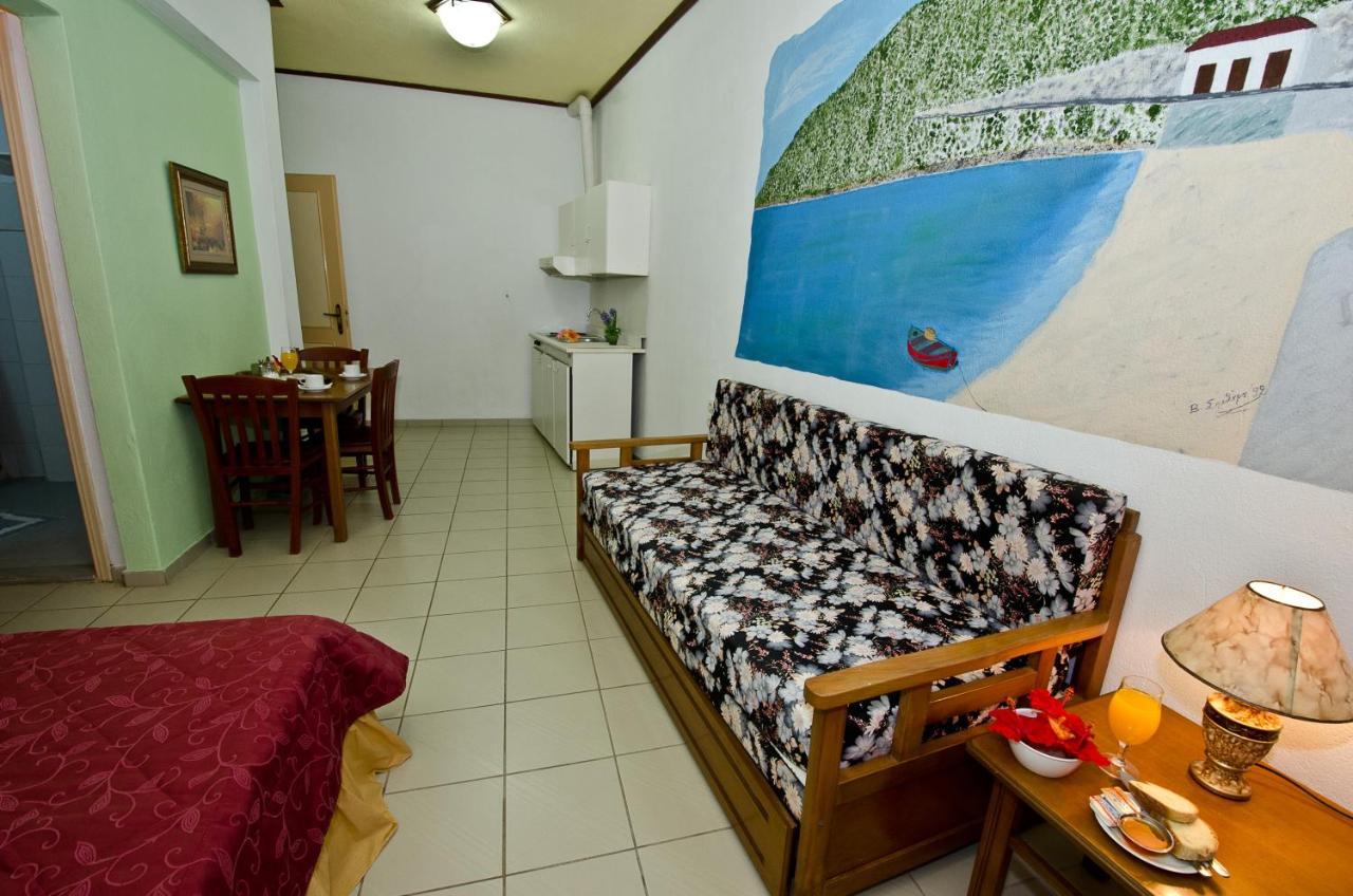 Zaneta Hotel & Apartments Нео-Клима Экстерьер фото