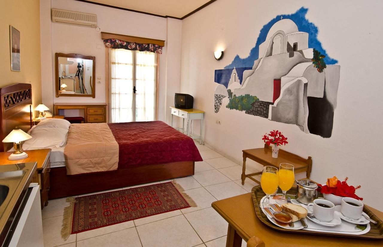 Zaneta Hotel & Apartments Нео-Клима Экстерьер фото