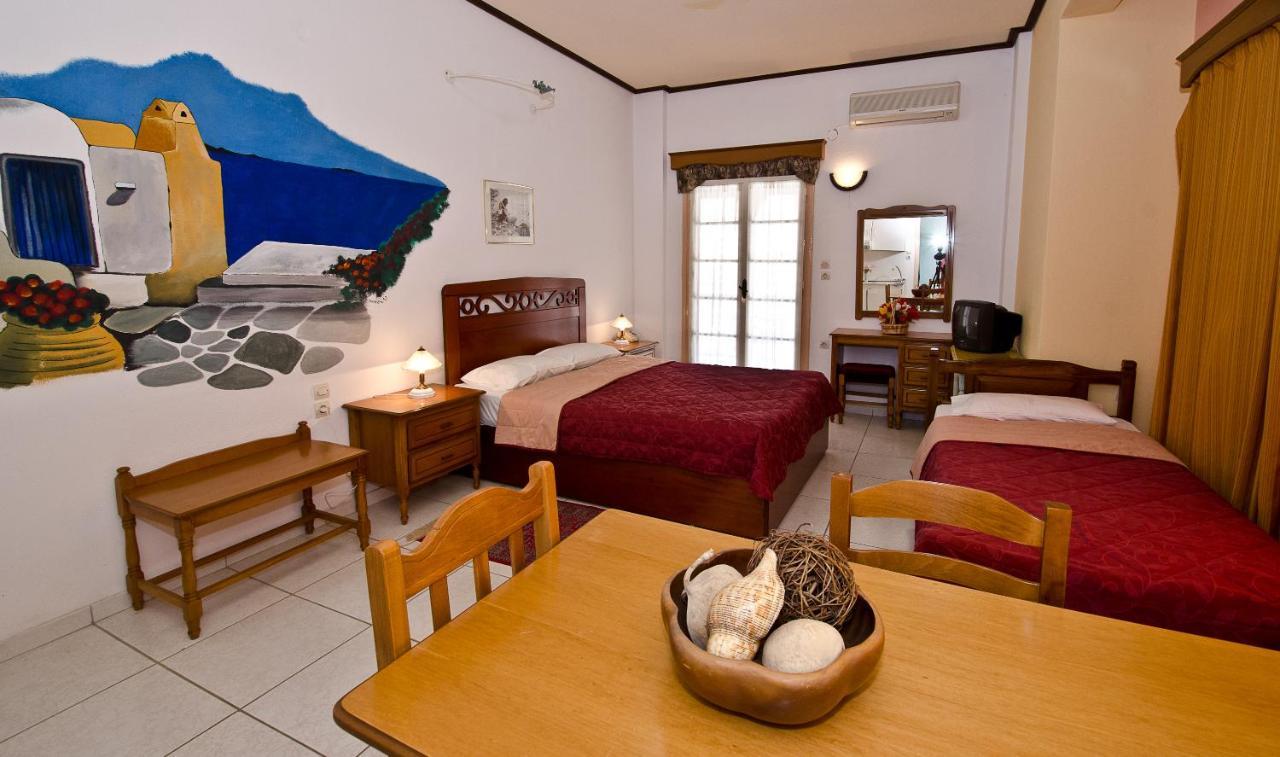 Zaneta Hotel & Apartments Нео-Клима Экстерьер фото